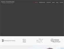 Tablet Screenshot of fast-forward-marketing.ch